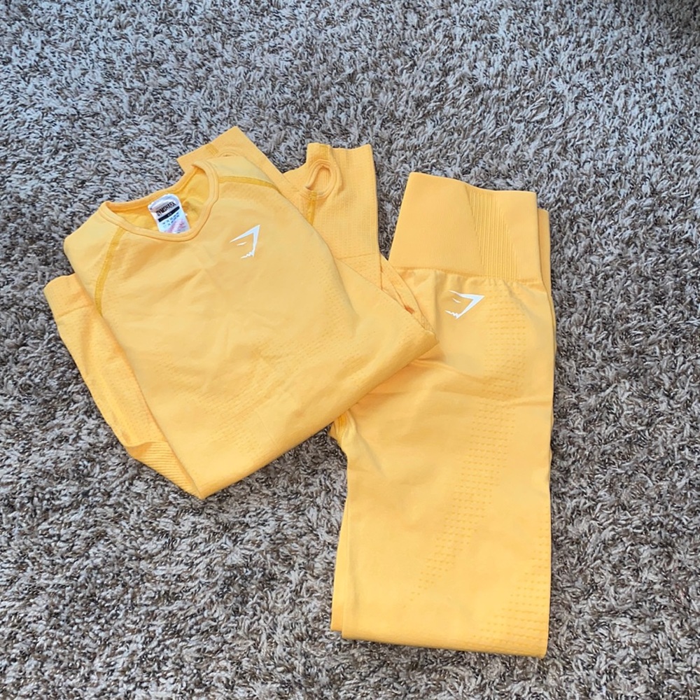Gymshark Vital Seamless 2.0 Long Sleeve Top and Leggings